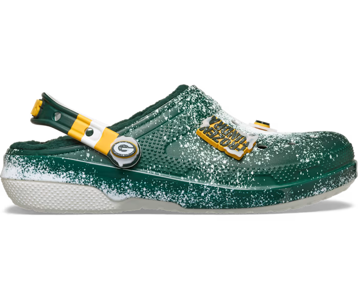NFL Grün Bay Packers Classic gefütterter Clog