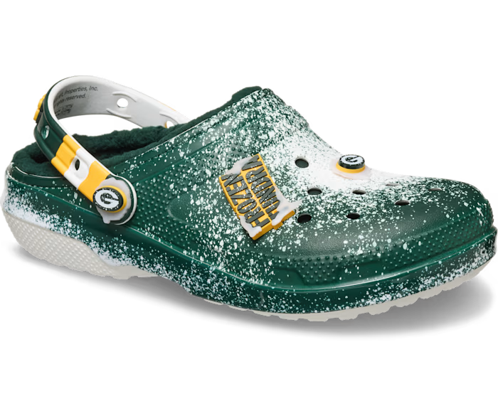 NFL Grün Bay Packers Classic gefütterter Clog