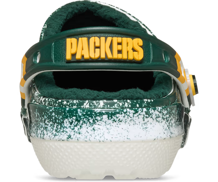 NFL Grün Bay Packers Classic gefütterter Clog