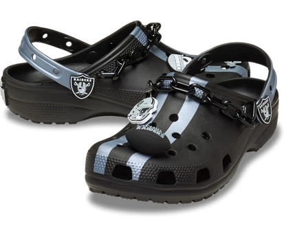 NFL Las Vegas Raiders Classic Clog