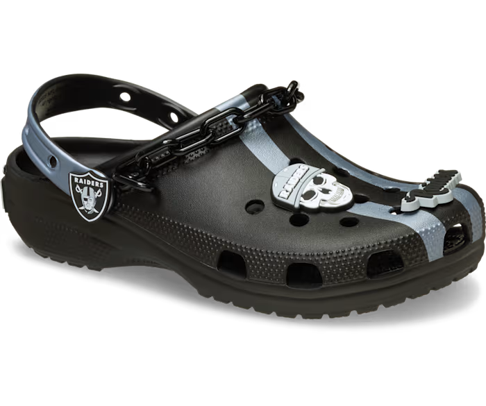 NFL Las Vegas Raiders Classic Clog