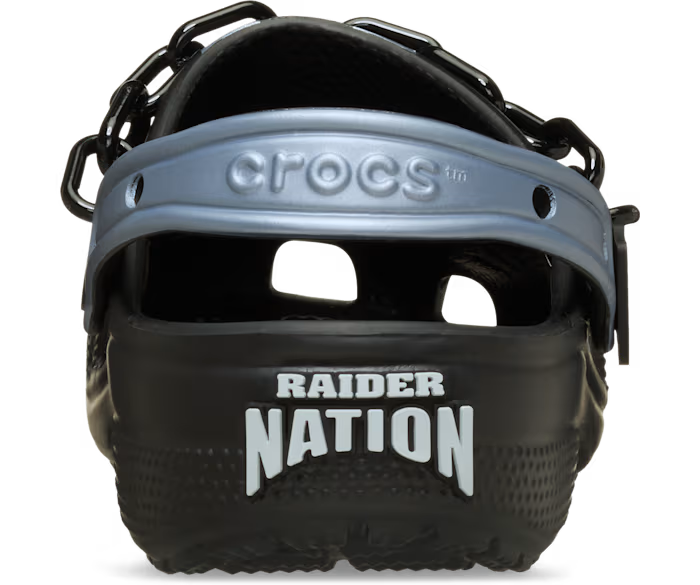 NFL Las Vegas Raiders Classic Clog