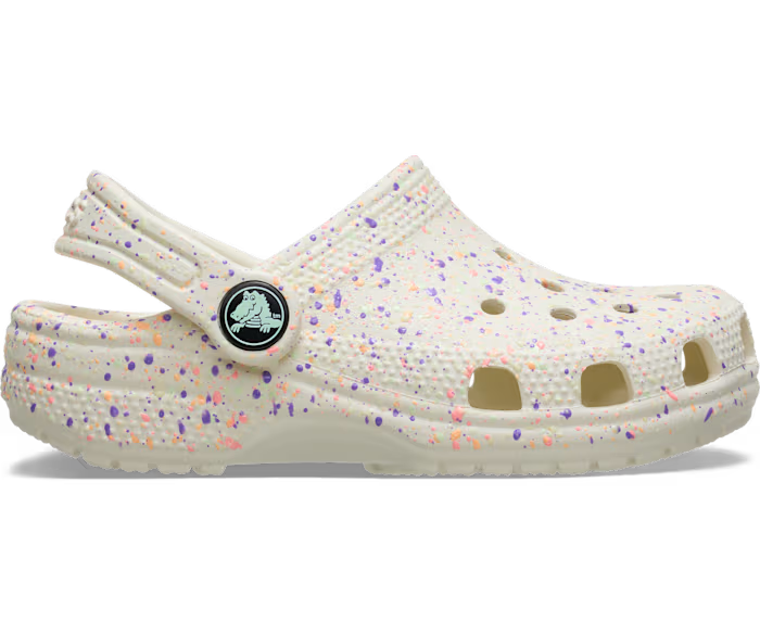 Kinder Classic Glow Paint Splatter Clog