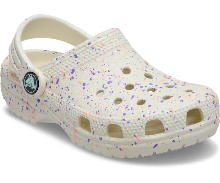 Kinder Classic Glow Paint Splatter Clog