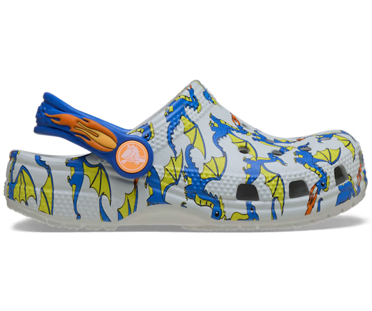 Kleinkind Classic Dragon Grafik Clog