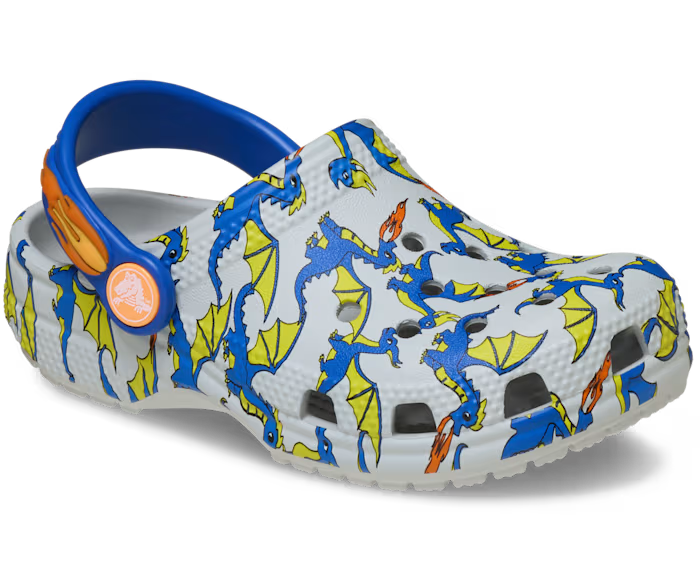 Kleinkind Classic Dragon Grafik Clog