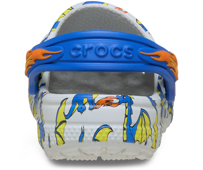 Kleinkind Classic Dragon Grafik Clog