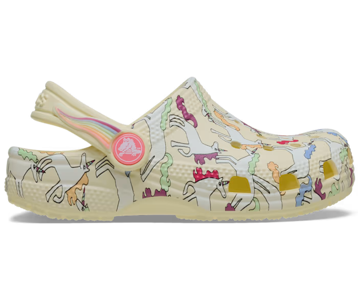 Kleinkind Classic Einhorn Grafik Clog