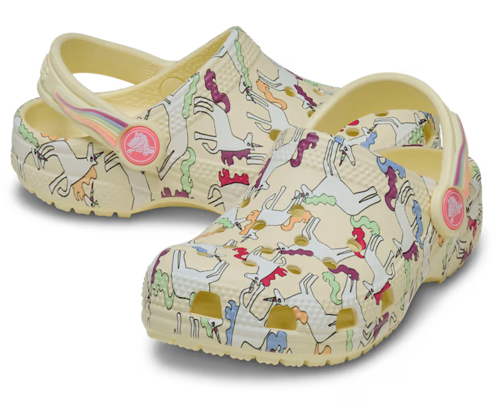Kleinkind Classic Einhorn Grafik Clog