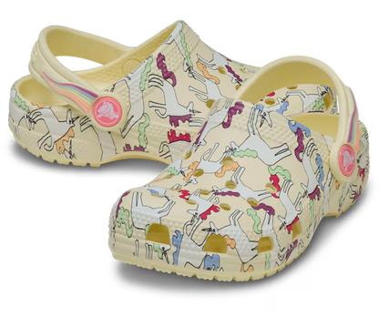 Kleinkind Classic Einhorn Grafik Clog