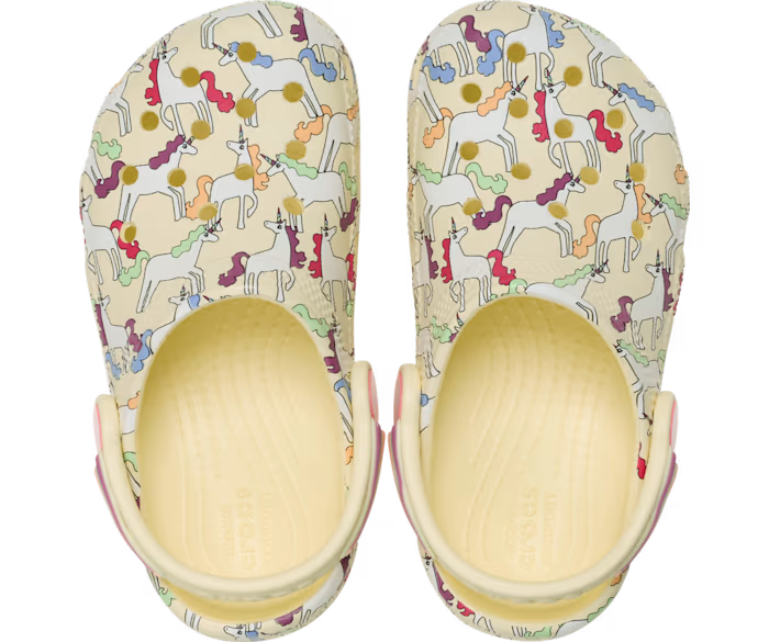 Kleinkind Classic Einhorn Grafik Clog