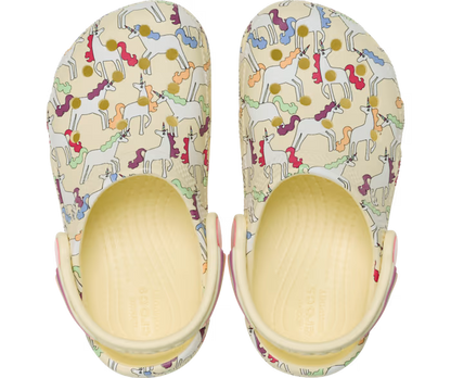 Kleinkind Classic Einhorn Grafik Clog