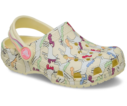 Kleinkind Classic Einhorn Grafik Clog
