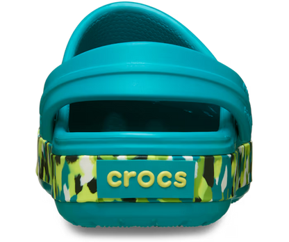 Kinder Crocband Glow Confetti Band Clog
