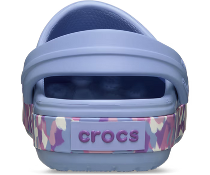 Kinder Crocband Glow Confetti Band Clog