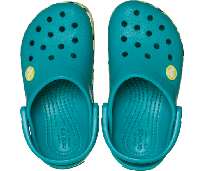 Kleinkind Crocband Glow Confetti Band Clog