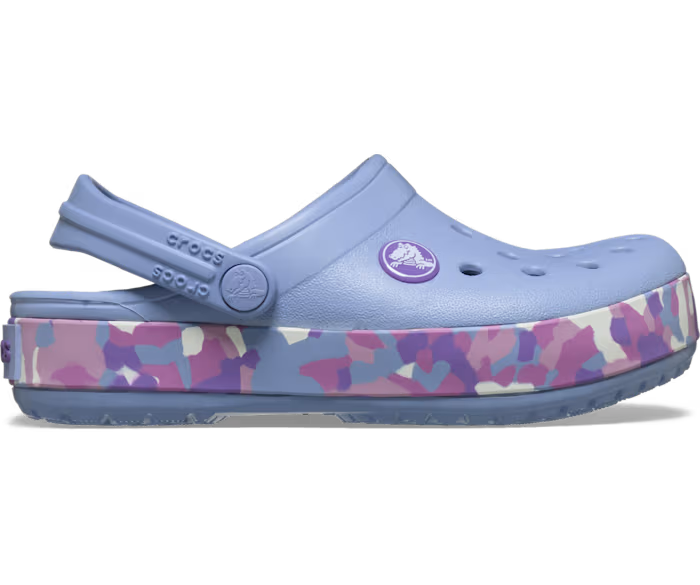 Kleinkind Crocband Glow Confetti Band Clog