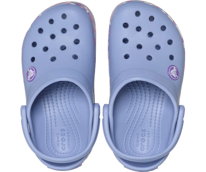Kleinkind Crocband Glow Confetti Band Clog