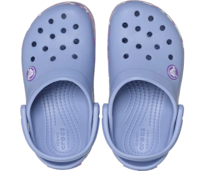 Kleinkind Crocband Glow Confetti Band Clog