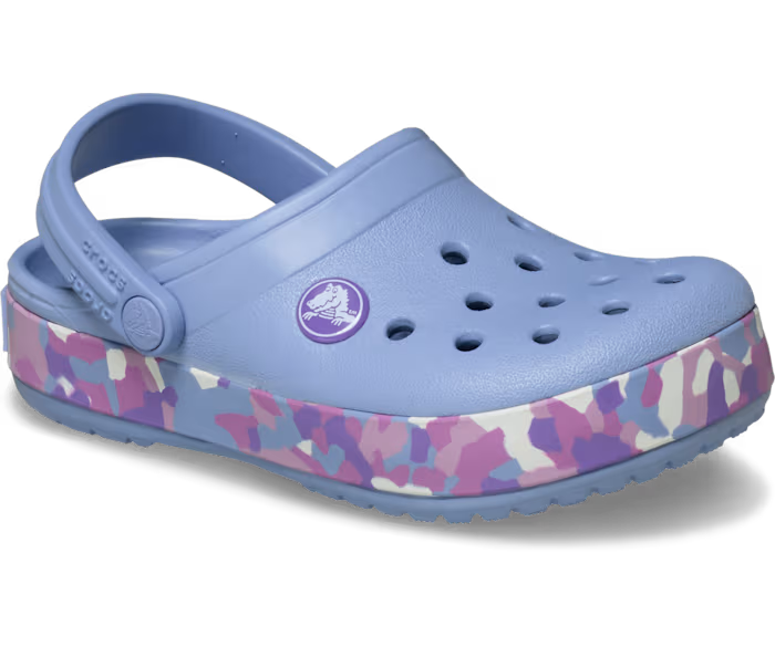 Kleinkind Crocband Glow Confetti Band Clog