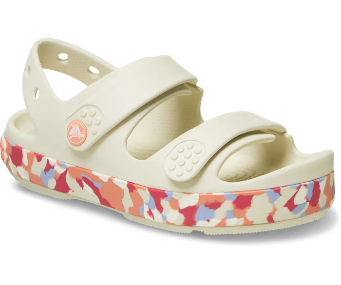 Kinder’ Crocband™ Cruiser Glow Confetti Band Sandale.