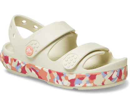Kinder’ Crocband™ Cruiser Glow Confetti Band Sandale.
