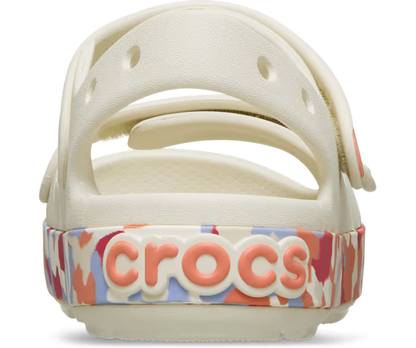 Kinder’ Crocband™ Cruiser Glow Confetti Band Sandale.