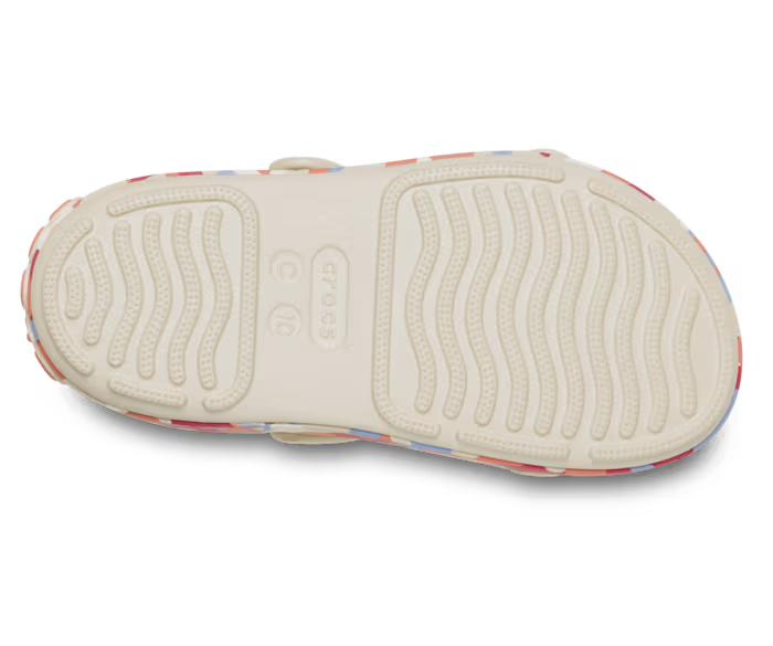 Kleinkind Crocband™ Cruiser Glow Confetti Band Sandale