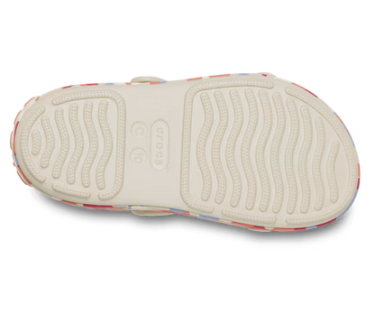 Kleinkind Crocband™ Cruiser Glow Confetti Band Sandale