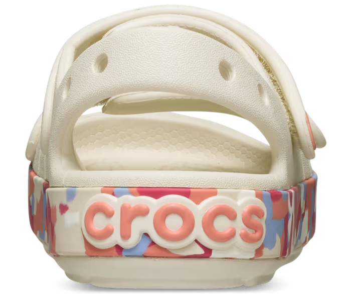 Kleinkind Crocband™ Cruiser Glow Confetti Band Sandale