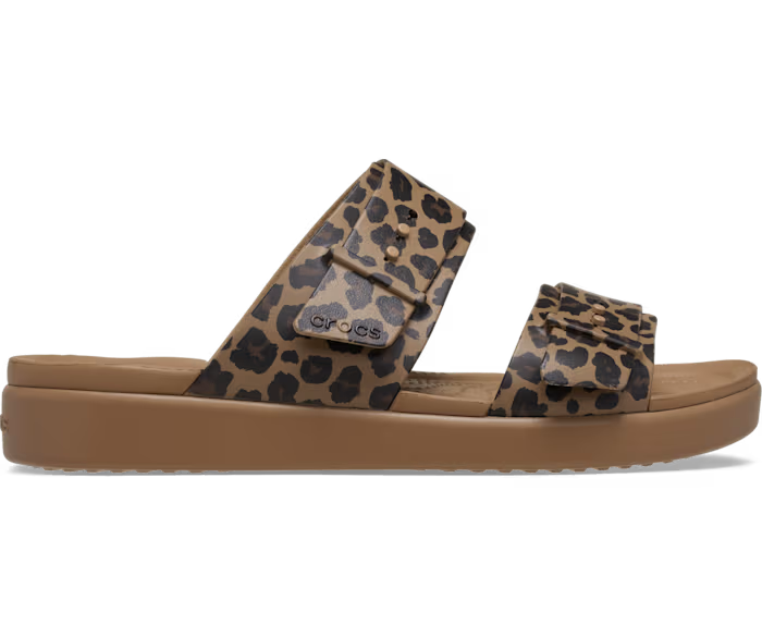Brooklyn Schnalle Low Low Animal Sandale