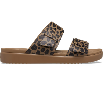 Brooklyn Schnalle Low Low Animal Sandale