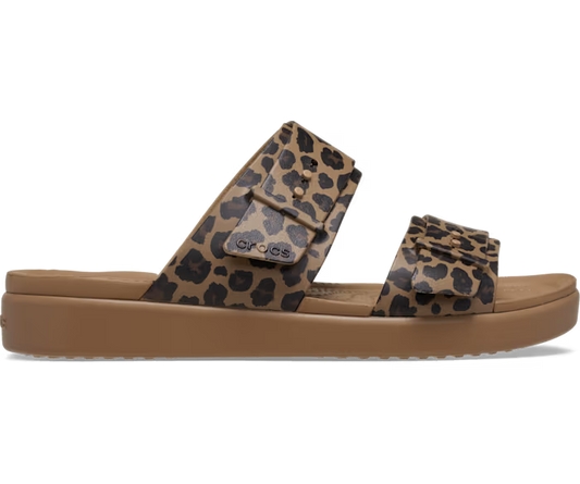 Brooklyn Schnalle Low Low Animal Sandale