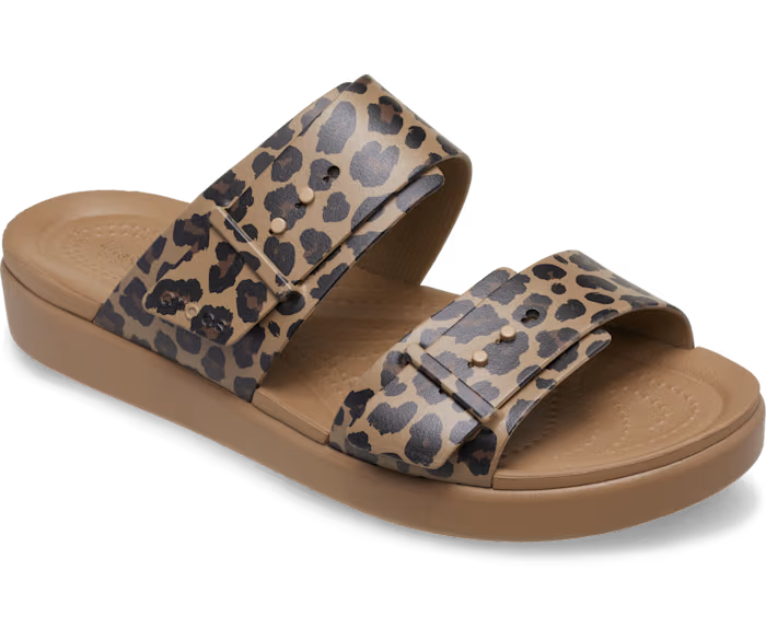 Brooklyn Schnalle Low Low Animal Sandale