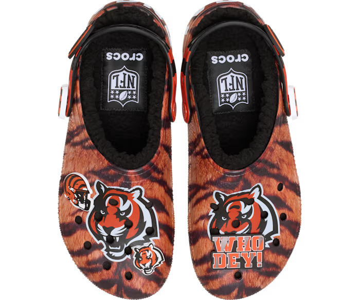 NFL Cincinnati Bengals Classic gefütterter Clog