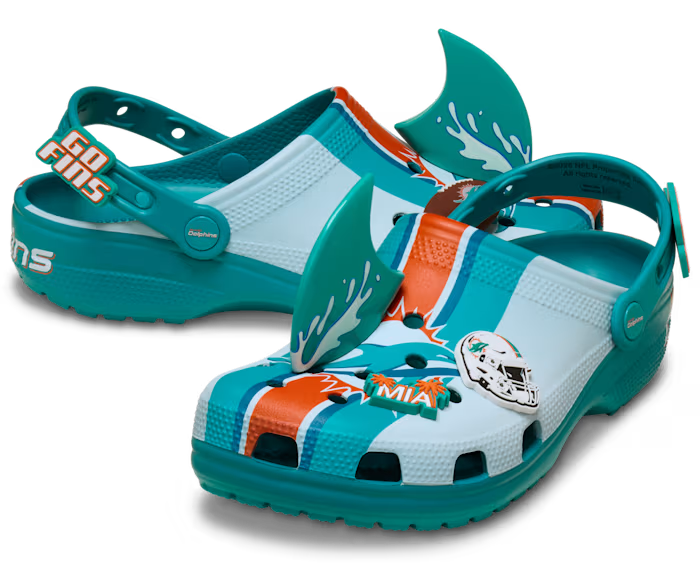 NFL Miami Dolphins Classic Clog