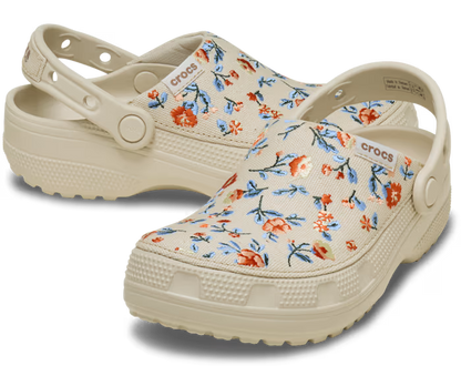 Classic Crafted Floral Clog