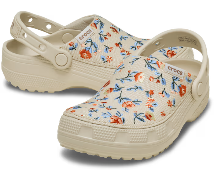Classic Crafted Floral Clog