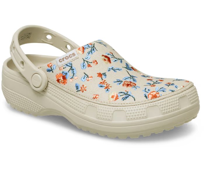 Classic Crafted Floral Clog