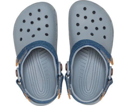 Kinder Classic Denim verstellbar Backstrap Clog