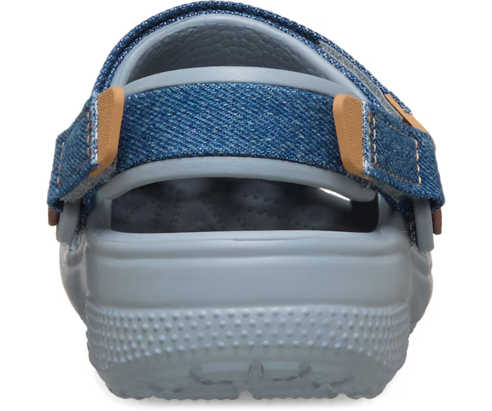 Kinder Classic Denim verstellbar Backstrap Clog