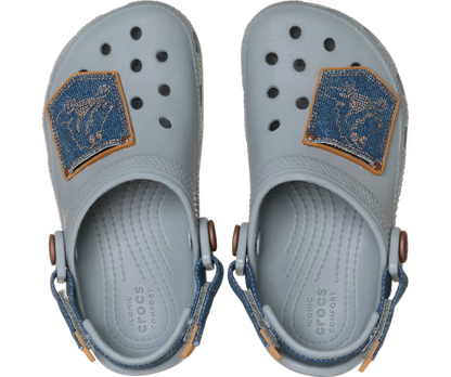 Kleinkind Classic Denim verstellbar Backstrap Clog