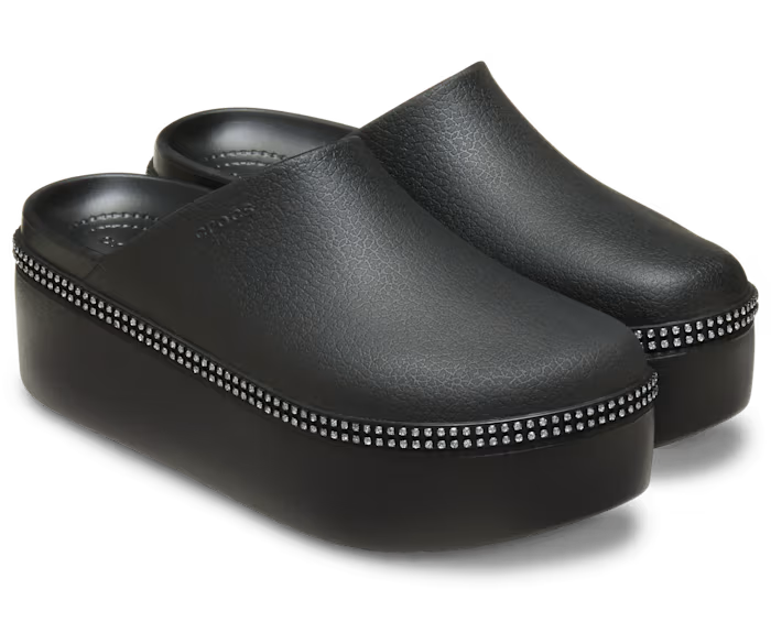 Dylan Platform Diamante Clog