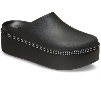 Dylan Platform Diamante Clog
