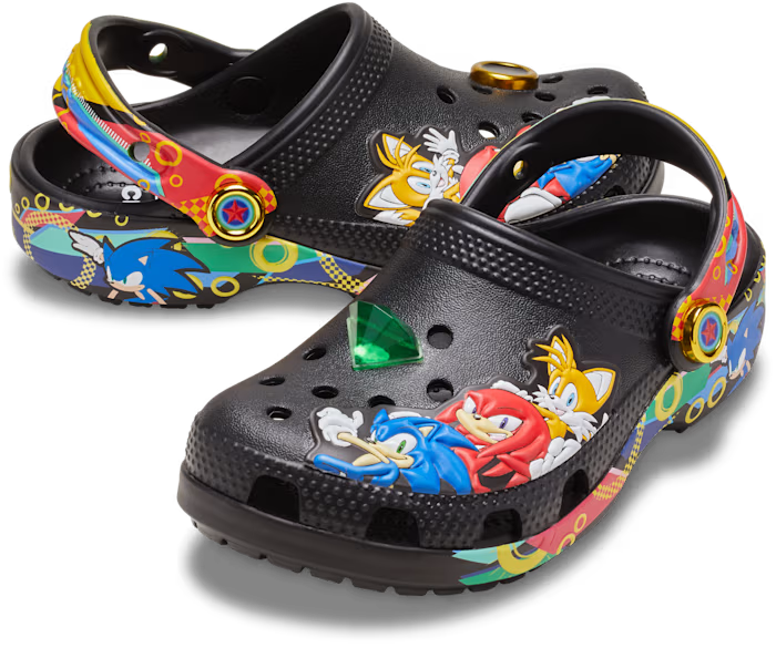 Neu Kleinkinder Sonic the Hedgehog Classic Clog
