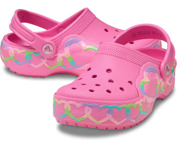 Kinder Classic Herz Lights Clog