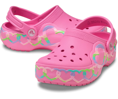 Kinder Classic Herz Lights Clog