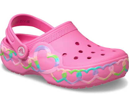 Kinder Classic Herz Lights Clog