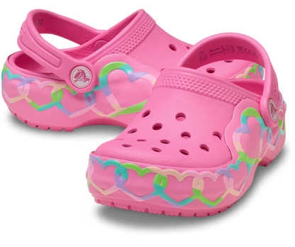 Kleinkind Classic Herz Lights Clog