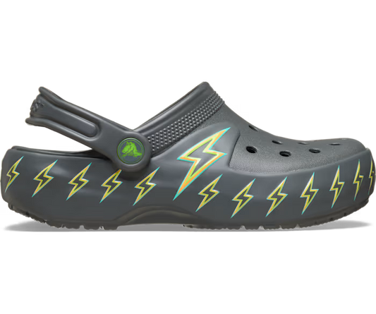 Kinder Classic Bolt Lights Clog